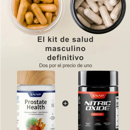 Prostate Health + Nitric Oxide – Para que vuelvas a rendir… en todo