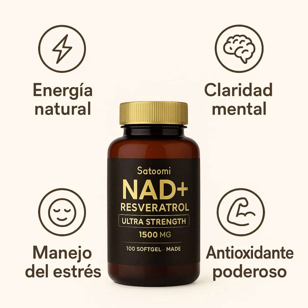 Pack Dúo Ashwagandha + NAD+Resveratrol – Stop envejecimiento, recupera tu fuerza 🔥